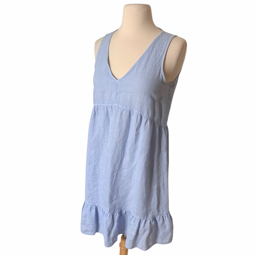 CYNTHIA ROWLEY NEW 100% LINEN DRESS. - Picture 3 of 7